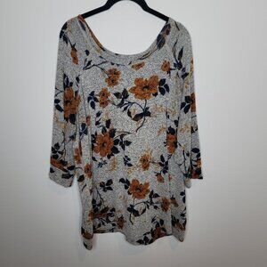 Market & Spruce Blouse Womens 2X